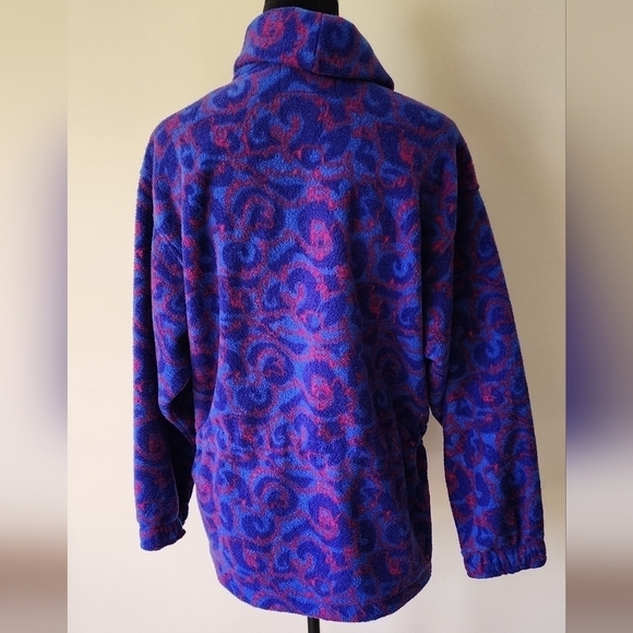 Vintage Nordica Women's Blue/Purple Pull Over Size M. - Picture 2 of 7